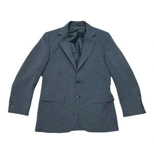 Craig Scott Blue Pin Striped Blazer & Matching Vest‎